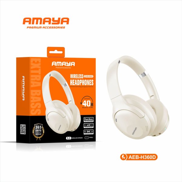 Amaya AEP-H360d Stereo Headphones
