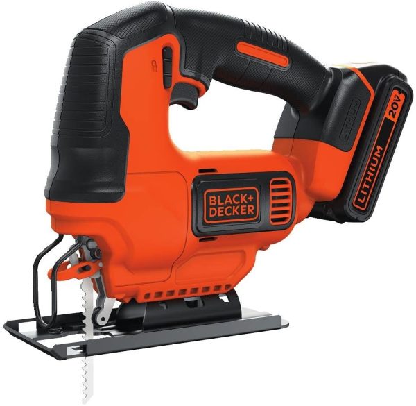 Black & Decker BDCJS20C 20V MAX Cordless Lithium-Ion Jigsaw Kit