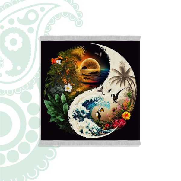 Yin Yang Pattern Carpet, TS-1035