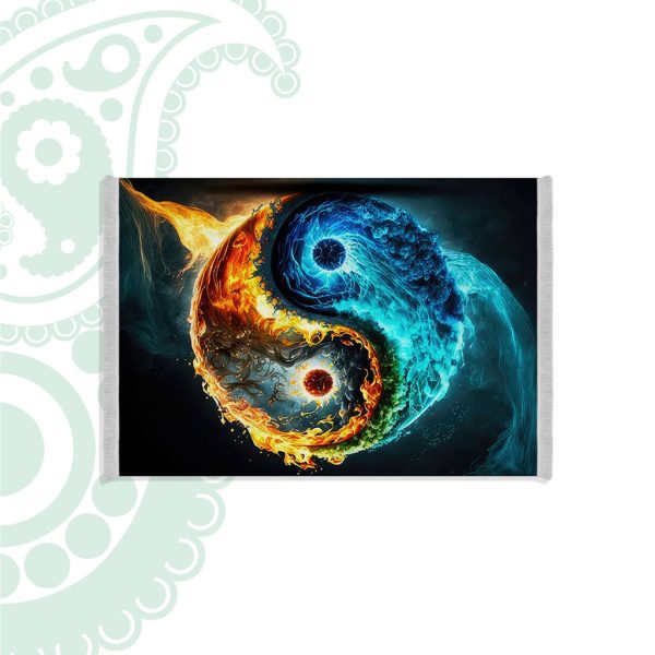 Yin Yang Pattern Carpet, TS-1036