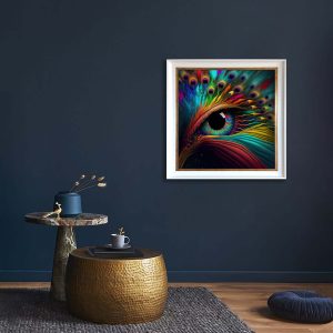 Alternative view of Woven Eye Pattern Carpet, TS-1005