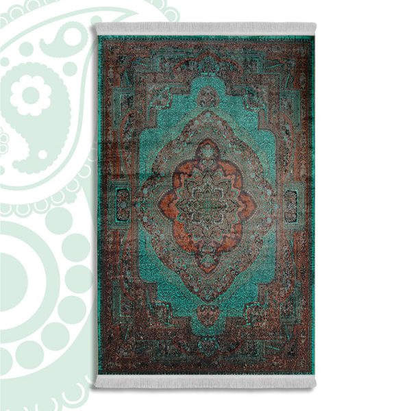 One Sided Machine Made Silk Look Carpet, SO-1009