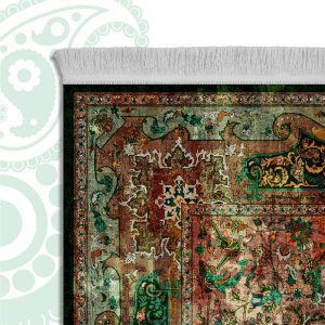 Alternative view of Two Sided Silk Looking Carpet ST-1006