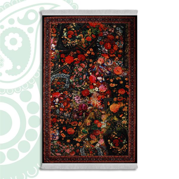 Two Sided Silk Looking Carpet ST-1008