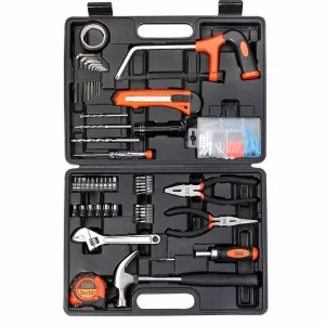 Alternative view of Black & Decker 108 Pieces Hand Tool Kitfor Home & Office OrangeBlack (BMT108C)