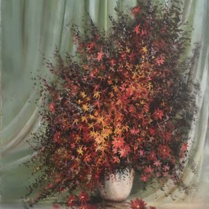 wilting flowers II, 60 x 80 cm (2020) oil on canvas