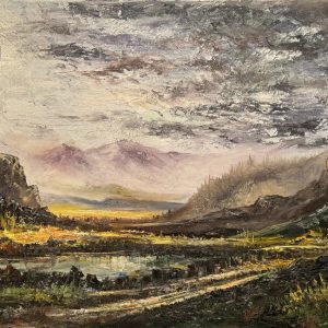 By Berlin, 80 x 120 cm (2024), oil on canvas