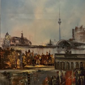 Berlin colour tones, 96 x 69 cm (2024) oil on canvas